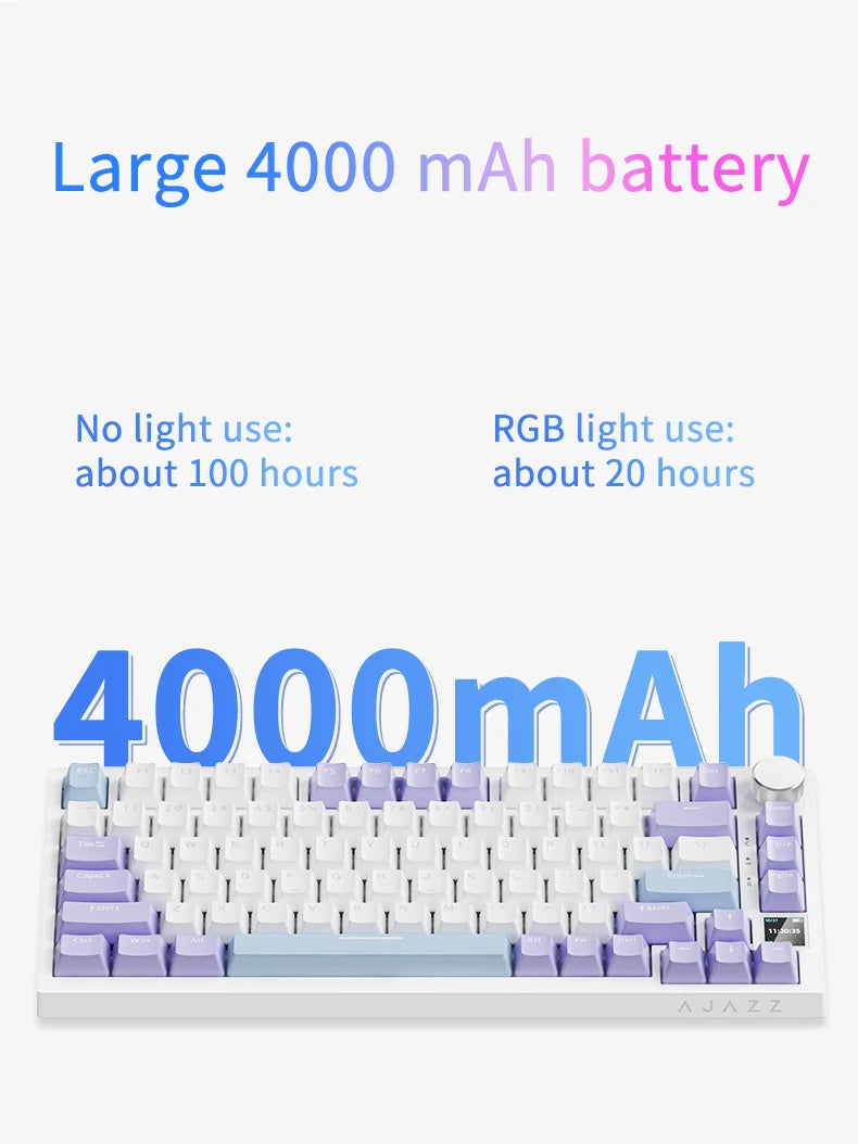 Mechanical Keyboard Wired/2.4GHz/BT for PC