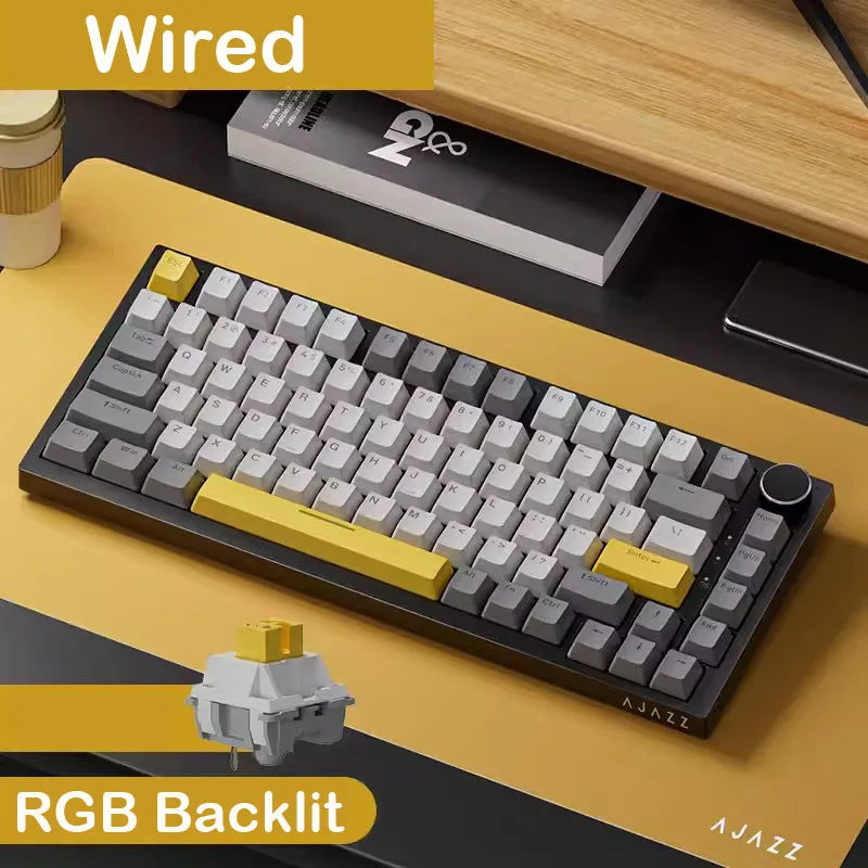 Mechanical Keyboard Wired/2.4GHz/BT for PC