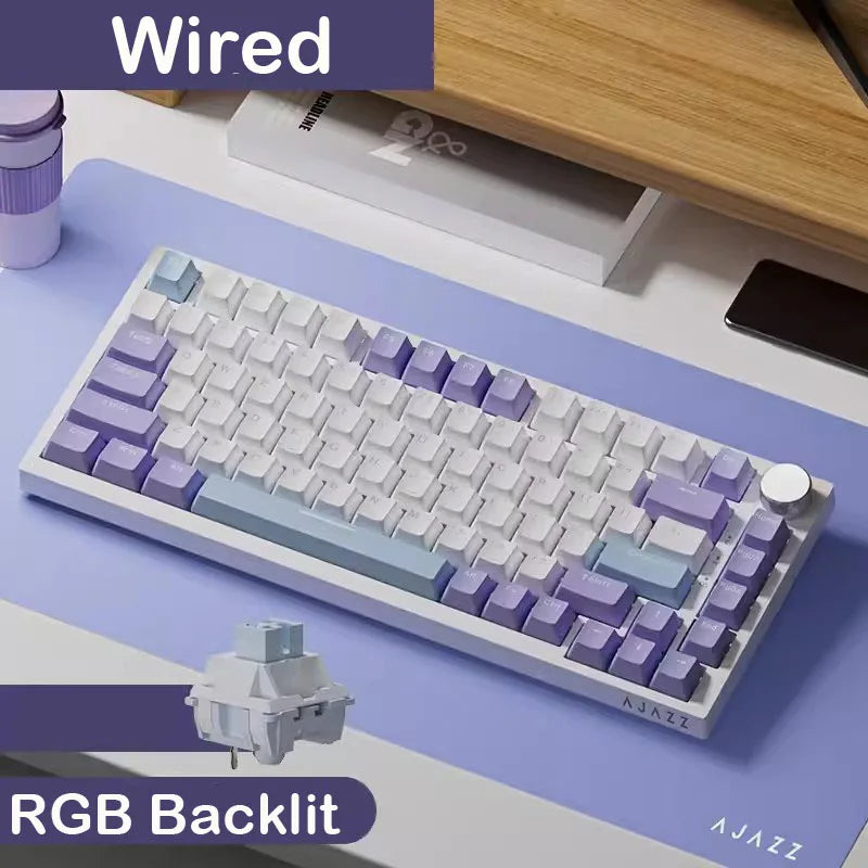 Mechanical Keyboard Wired/2.4GHz/BT for PC