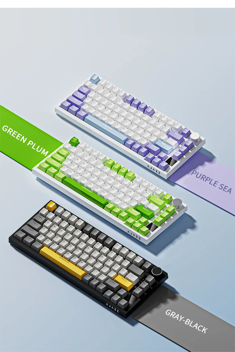 Mechanical Keyboard Wired/2.4GHz/BT for PC