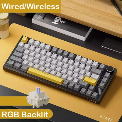 Mechanical Keyboard Wired/2.4GHz/BT for PC